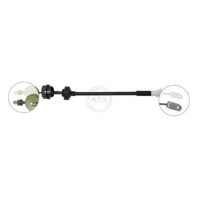 Cable de accionamiento, accionamiento del embrague A.B.S. K23170 Hecho A Mano